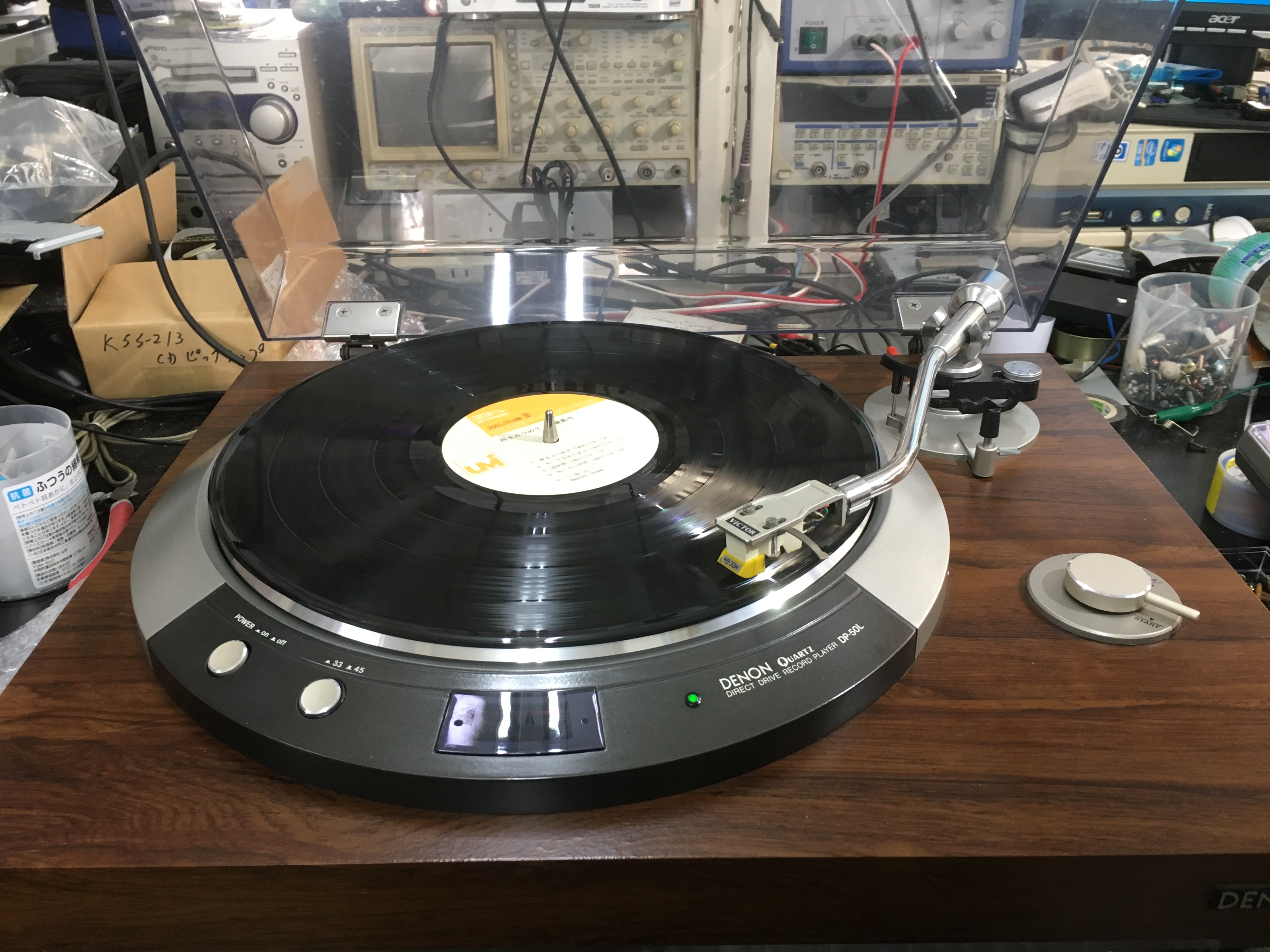 国内正規品 DENON レコード プレイヤー DPー50L - crumiller.com