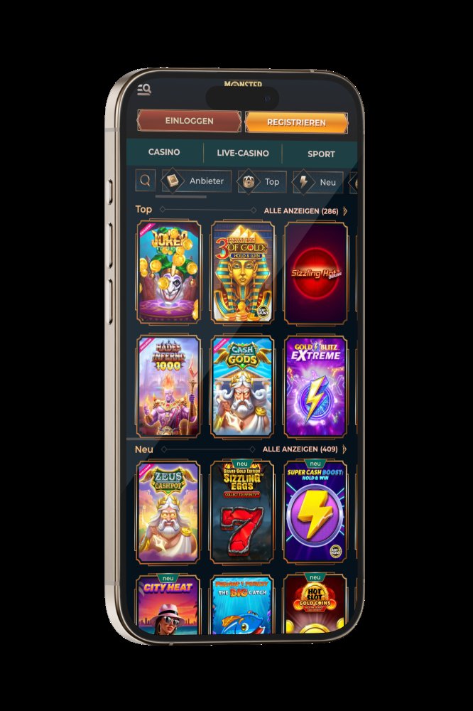 Monsterwin casino deutschland in Germany